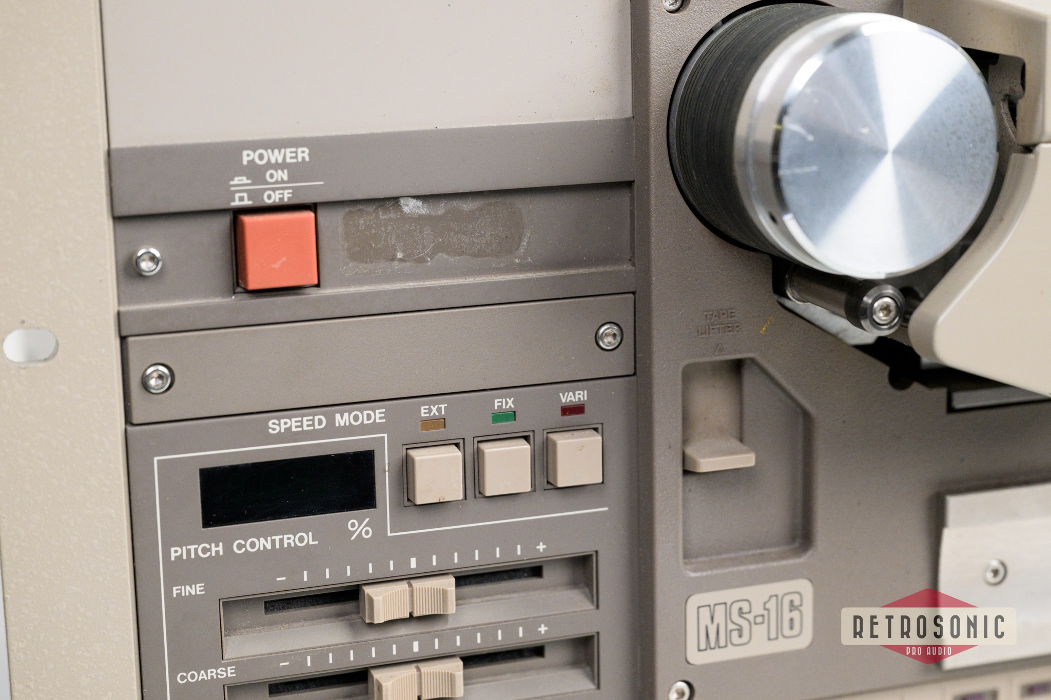 Tascam MS-16 1" 16-Track Multitrack Recorder package